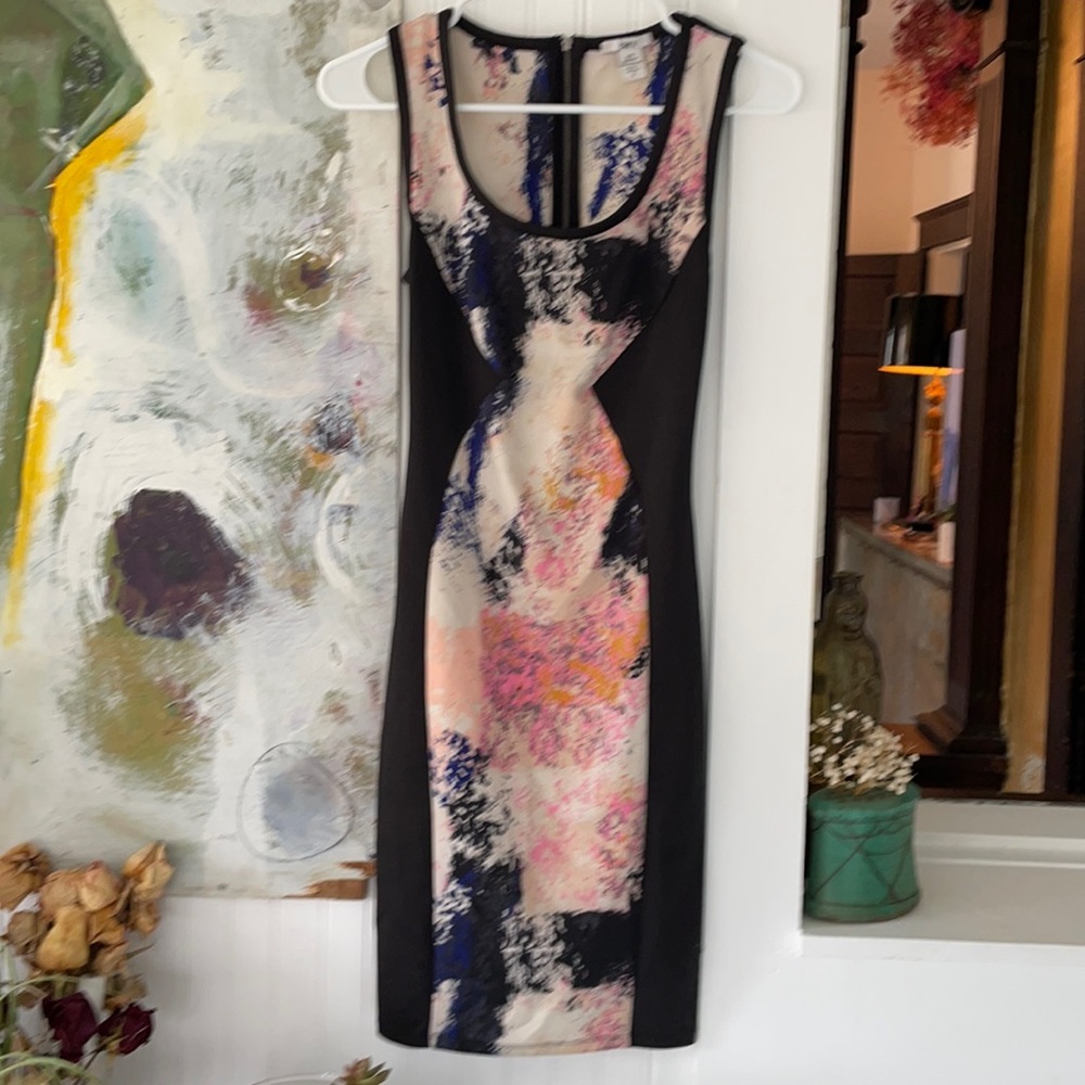 Vibrant sexy summer dress